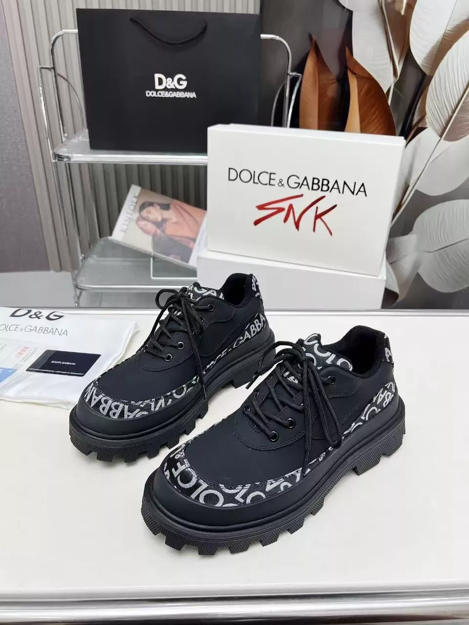 dolce  gabbana dg decontractees chaussures pour femme s_12b516a